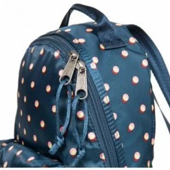 Eastpak Mini sac à dos EK71E Orbit B84 Bleu satiné motif pois for Sacs à dos Couleur Multicolor -Eastpak Soldes 18456742 500 B