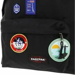 Eastpak Padded pak patched black for Sacs à dos Couleur Noir -Eastpak Soldes 20514666 500 D