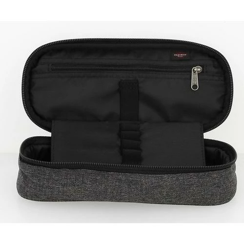 Eastpak Oval black denim for Trousses Couleur Gris anthracite chiné 4 Eastpak Oval black denim for Trousses Couleur Gris anthracite chiné – Image 2