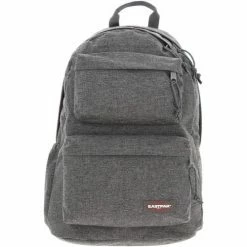 Eastpak Padded double black denim for Sacs à dos Couleur Gris anthracite chiné